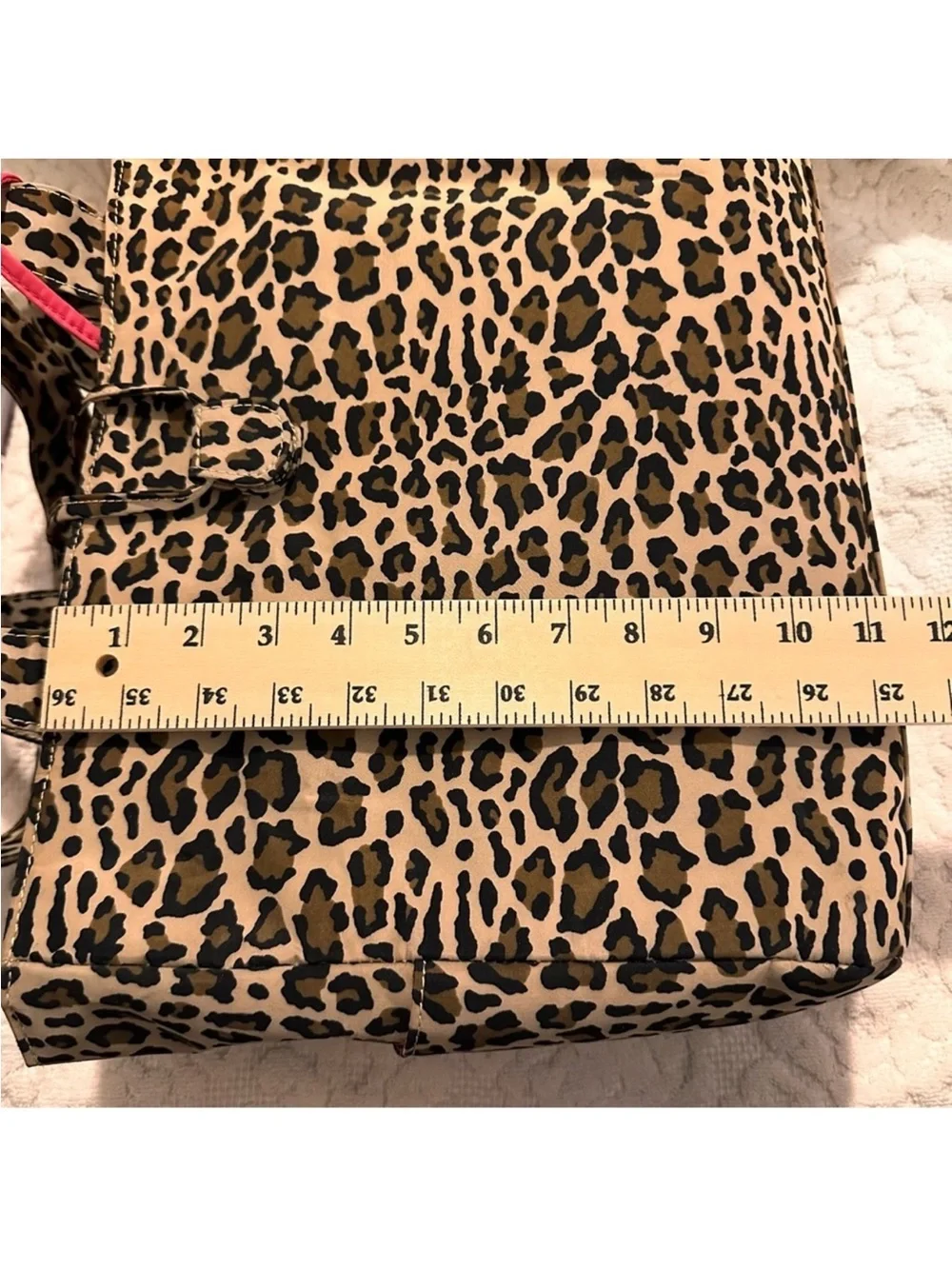 Nordstrom | Bag | Leopard Print Diaper Bag with Wristlet